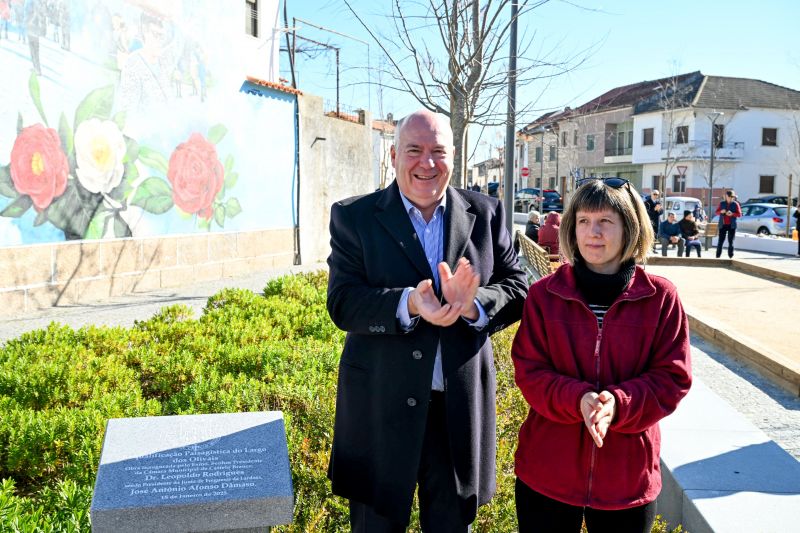 Castelo Branco: Câmara inaugurou requalificação do Largo dos Olivais e Zona Envolvente na Lardosa