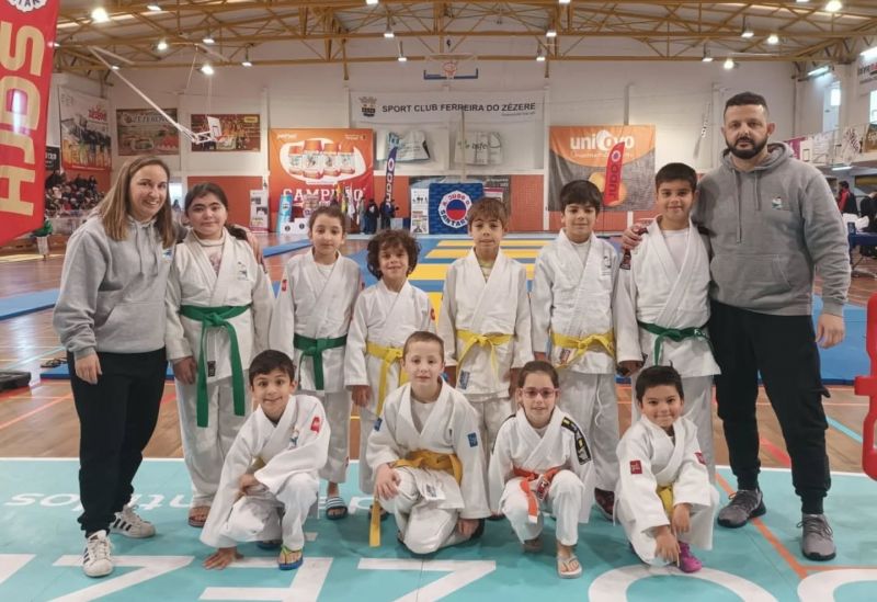 Castelo Branco: Escola de Judo Ana Hormigo presente em duas competições realizadas em Ferreira do Zêzere

