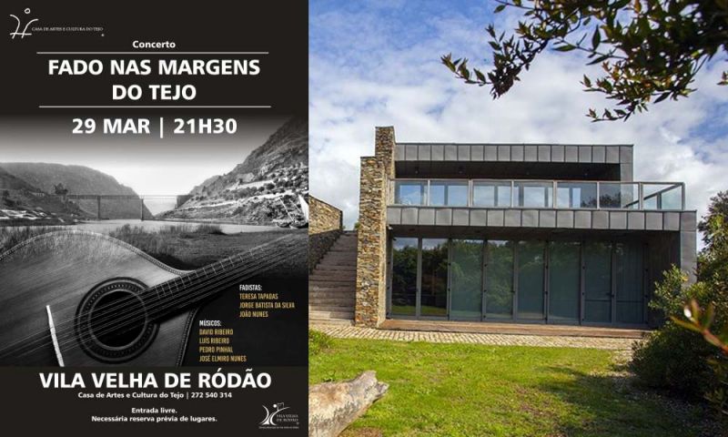 Rodão: Casa de Artes e Cultura recebe noite de “Fado nas Margens do Tejo”
