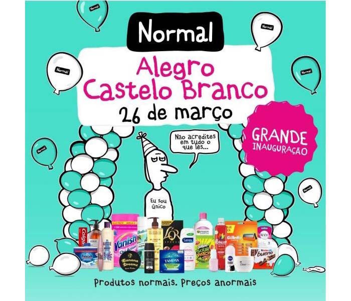 Normal abre loja em Castelo Branco esta próxima 4ªfeira

